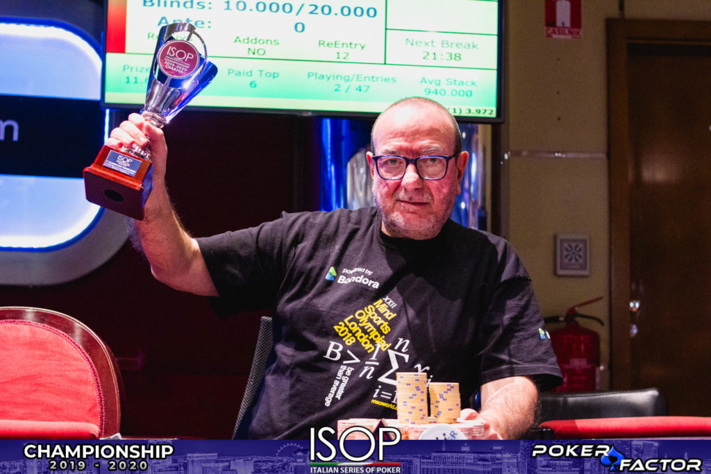 ISOP Championship | Dario De Toffoli vince il secondo evento Omaha Player of The Year | Poker Room del Perla Resort Entertainment | ©pokerfactor